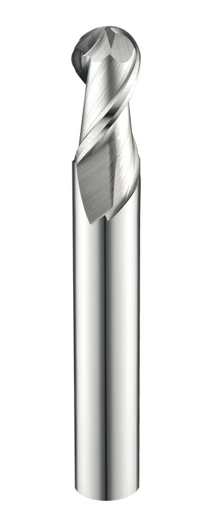2AB 鋁合金專用 2刃球型立銑刀